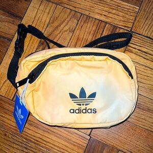 NWT adidas originals sports waist pack hazy orange and black